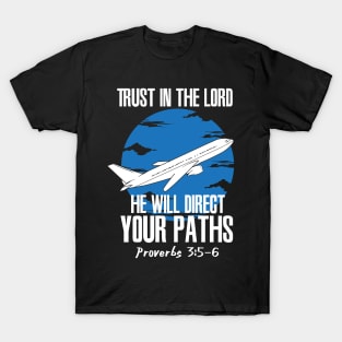 CHRISTIAN PILOT: Trust In The Lord T-Shirt